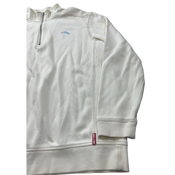 TOMMY BAHAMA QUARTER ZIP SWEATSHIRT SIZE XL |F1 - Picture 2 of 8